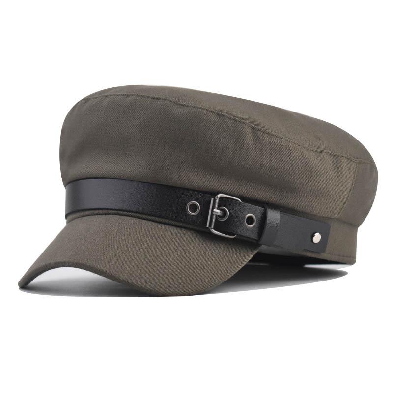 Navy Unisex Hat Beret With Windproof And Waterproof Features For Casual Use