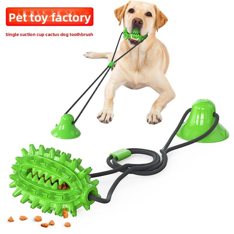 Pet Supplies Manufacturer Wholesale Company Hot-Selling Dog Toothbrush Chew Stick Treat Ball Dog Toy