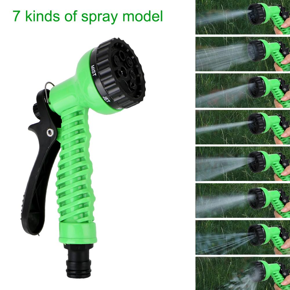 Garden Hose Adjustable Water Gun Foam High Pressure Cars Garden Washing Hose Sprayer Expandable Water Hose