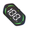 Car Hd-Up Display, GPS meter With MPH/   , Overspeed Alarm, Auto Brightness Adjustment, Plug and Play for All Vehicles