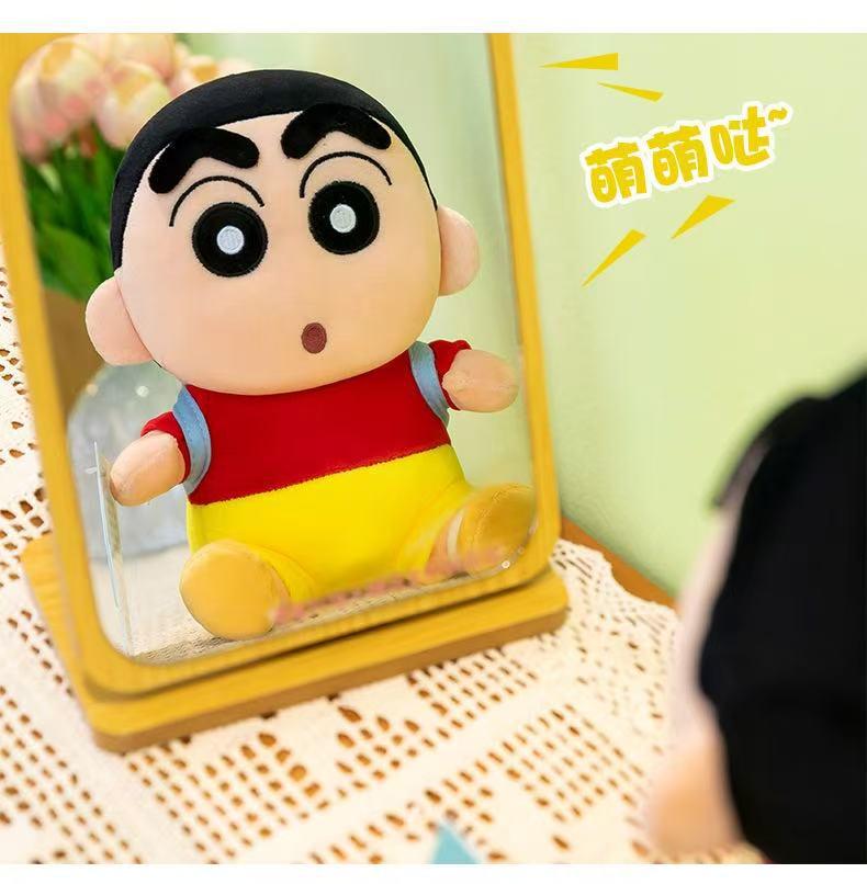 Japanese Crayon Shin-chan Cute Plush Backpack Pillow Toy - Children's Birthday Gift