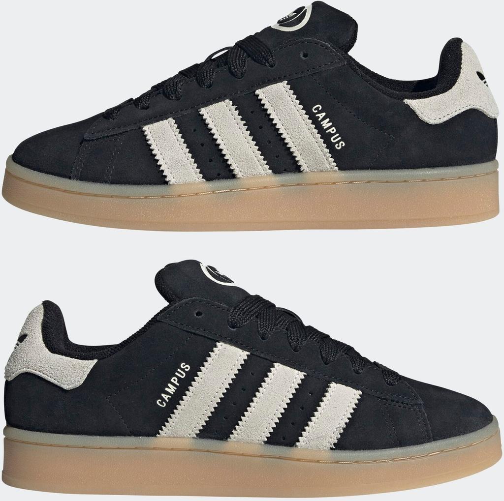 Кроссовки Adidas Campus 00s основной черный/кремовый белый/жвачка