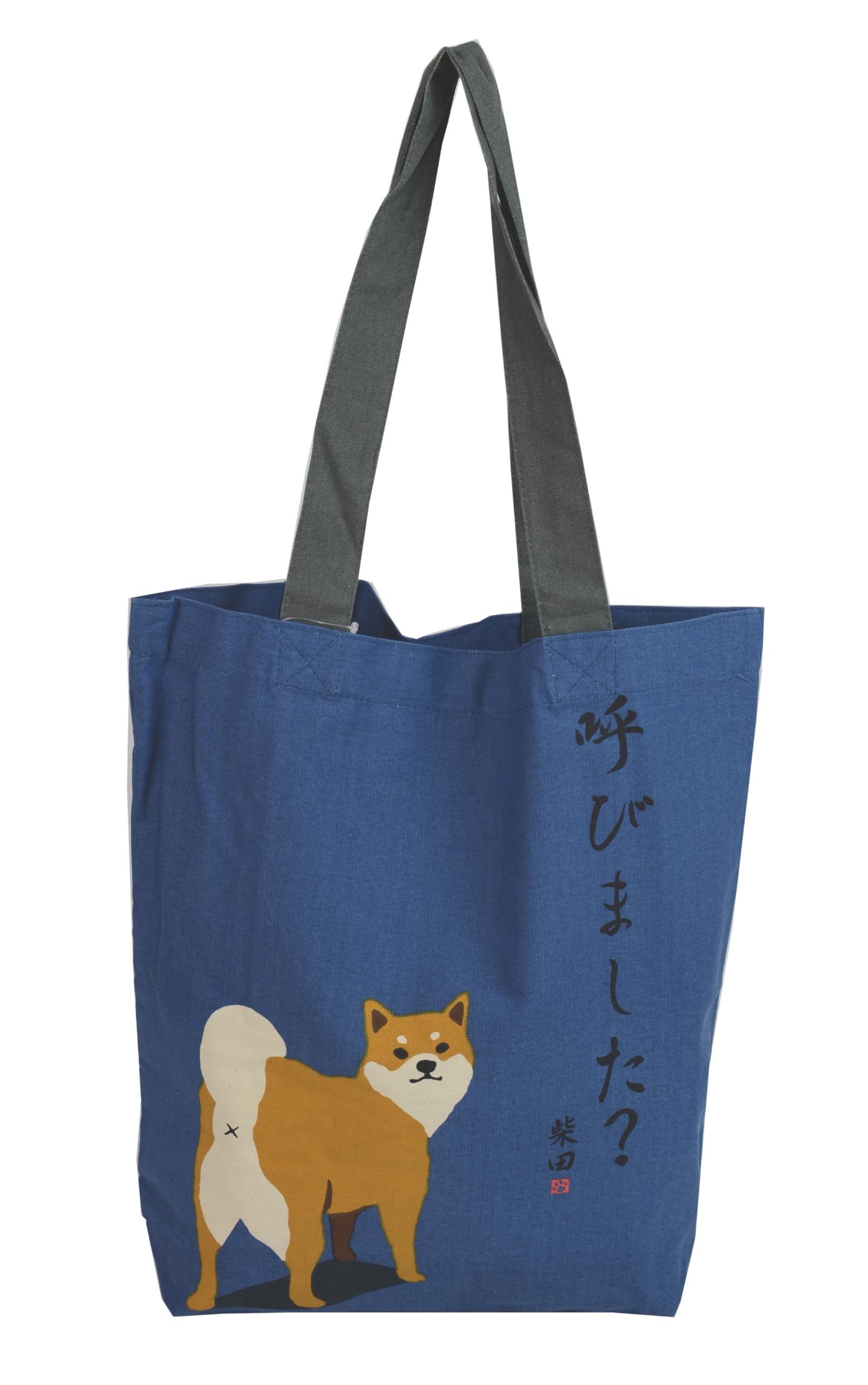 

Friends Hill A4 Tote Bag, Yobarete Shibata-san Blue [IS-285-136] wasabi