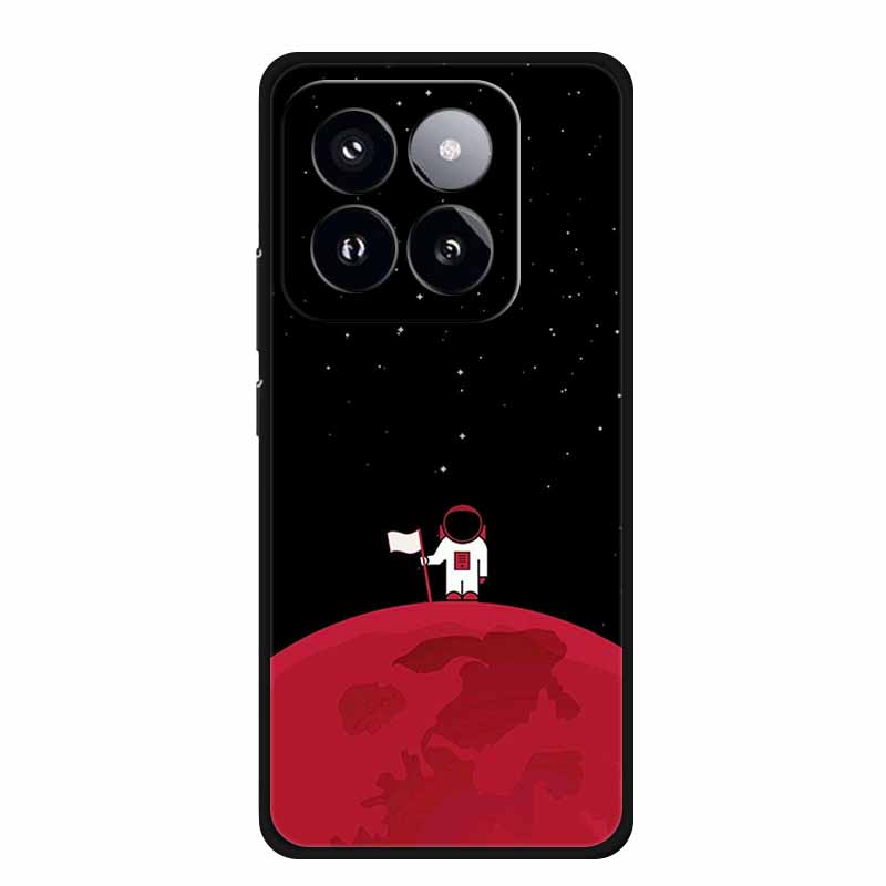 For Xiaomi 14T PRO Case Luxury Soft Silicone TPU Phone Cases Back Cover For Xiaomi14T Bumper Protective Shockproof Love fundas