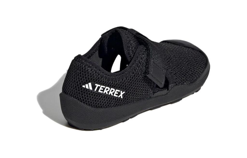 adidas Captain Toey Fabric Abrasion Resistant Low Top Toddler Shoes Black Infant And Toddler ID2435