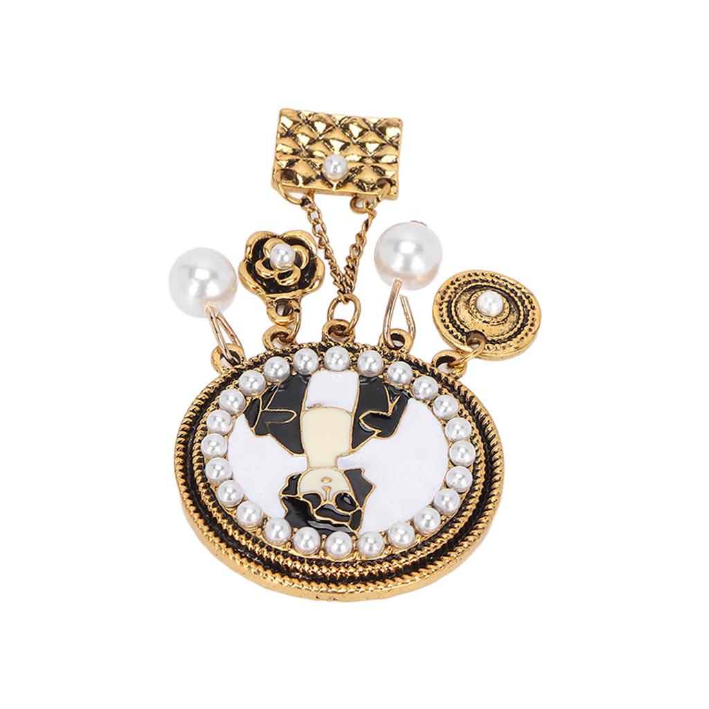 Exquisite Retro Brooch Women Pattern Alloy Brooch Pin Vintage Clothes Accessories