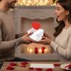10Pcs Foldable Paper Gift Packaging Box Candy Chocolate Holder Box For Valentines Day Wedding Anniversary Gift Wrapping