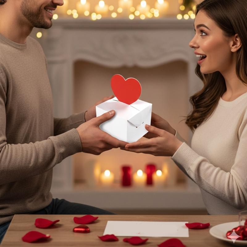 10Pcs Foldable Paper Gift Packaging Box Candy Chocolate Holder Box For Valentines Day Wedding Anniversary Gift Wrapping