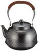 Shinkodo Makoto Pure Copper Black Copper Finish Hammered Kettle 2.3L BC-7 1896g Black