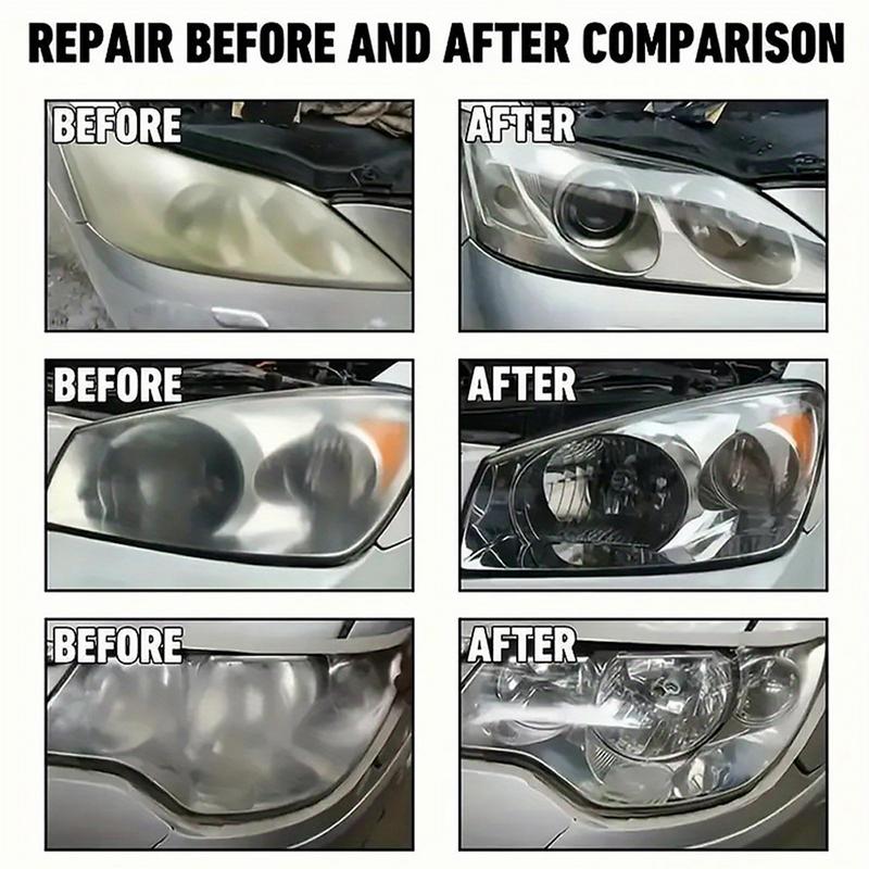 Head Light Cleaner For Cars Car Headlight Repair Fluid 100ml Car Light Cleaner For Scratch & Lampshade Restoring Repair
