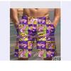 Pantaloncini Estivi da Uomo, Costume da Bagno a Quadri Rosa Leopardo, Pantaloncini da Spiaggia Hawaiani, Abbigliamento da Uomo