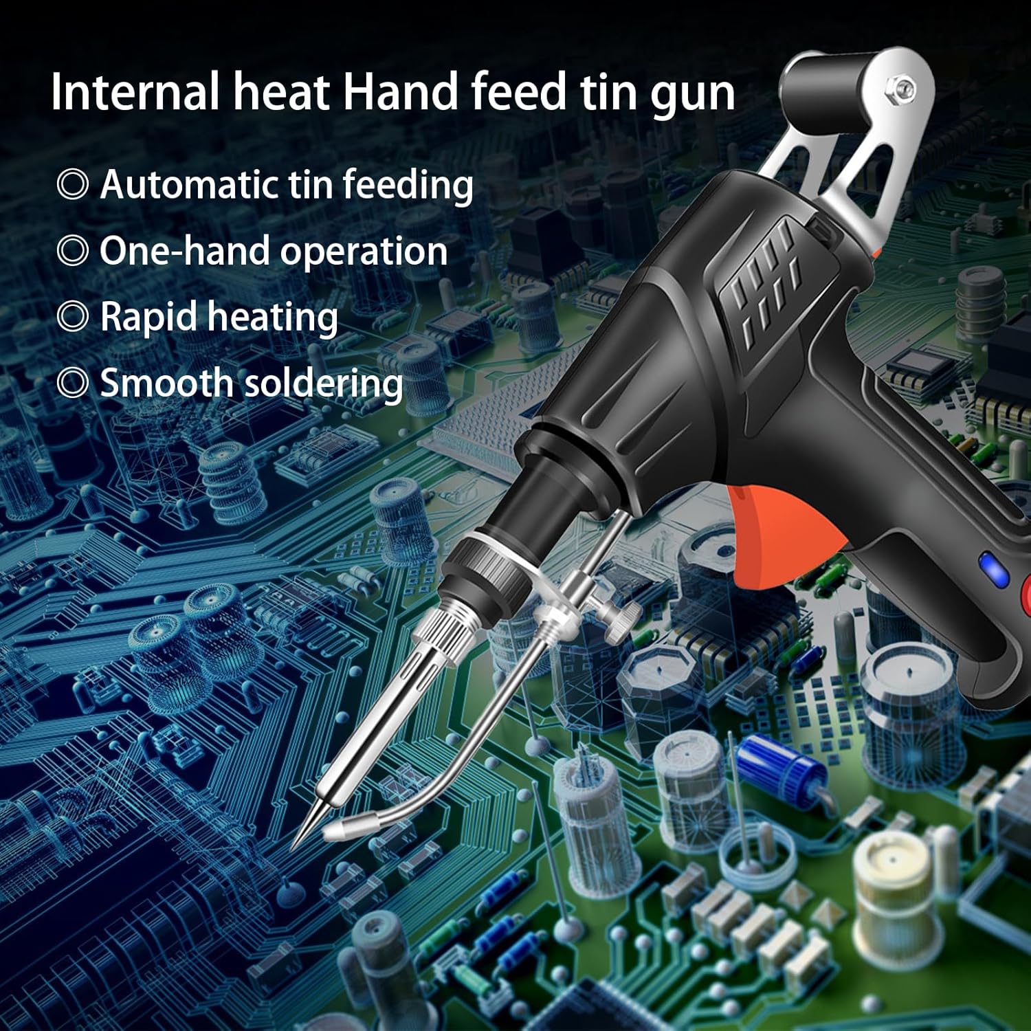 

Ayyecoeeye Welder 3-в-1 промышленный сварочный аппарат – ручной сварочный аппарат 110 В с внутренним нагревом, автоматическим паяльником, удалением ржавчины и резкой, зелёный