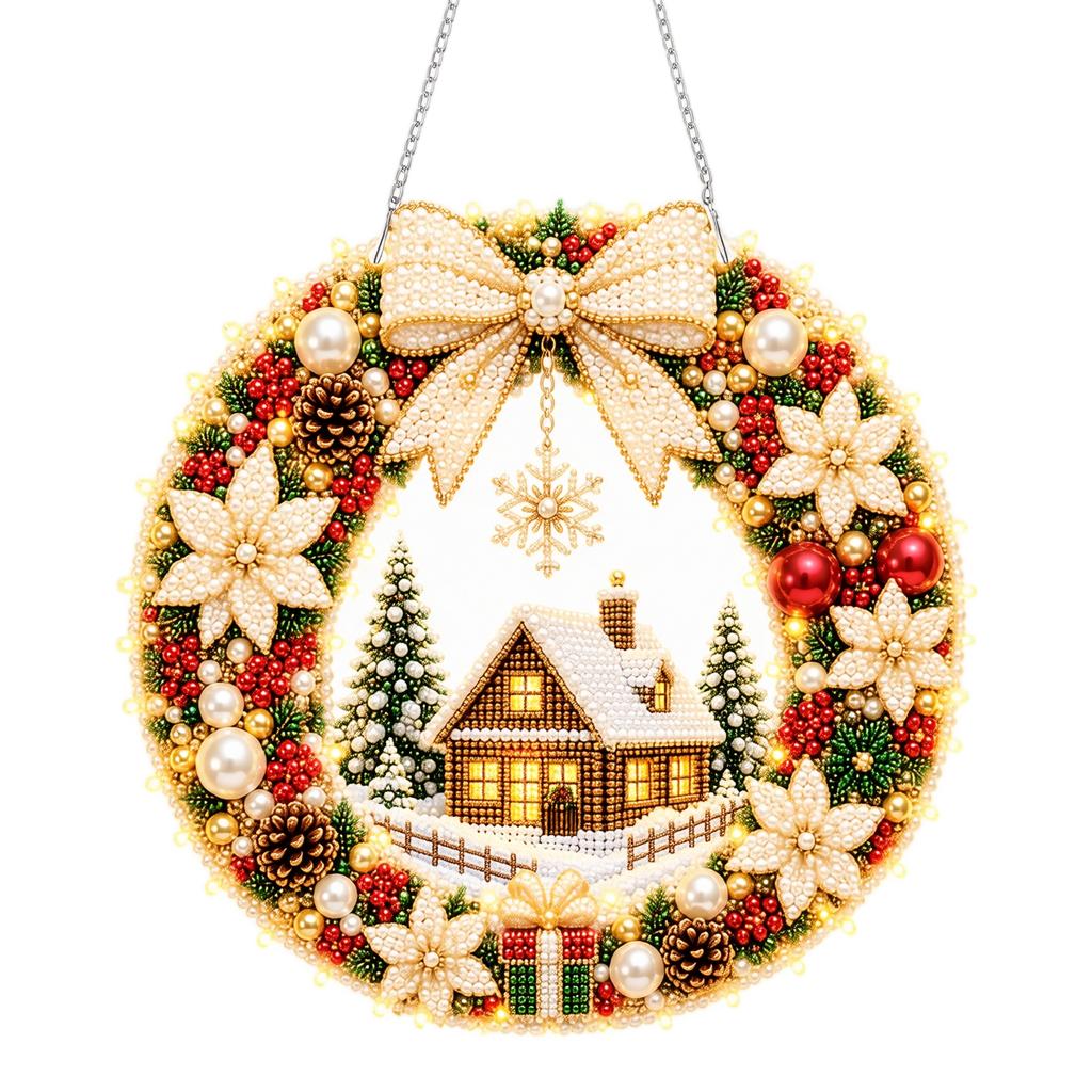 Christmas Acrylic Hanging Ornament Decorative Pendant for Holiday Decor