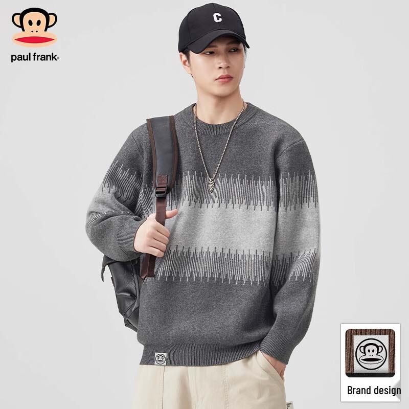 Paul Frank Men s Loose-Fit Crew Neck Sweater 3XL