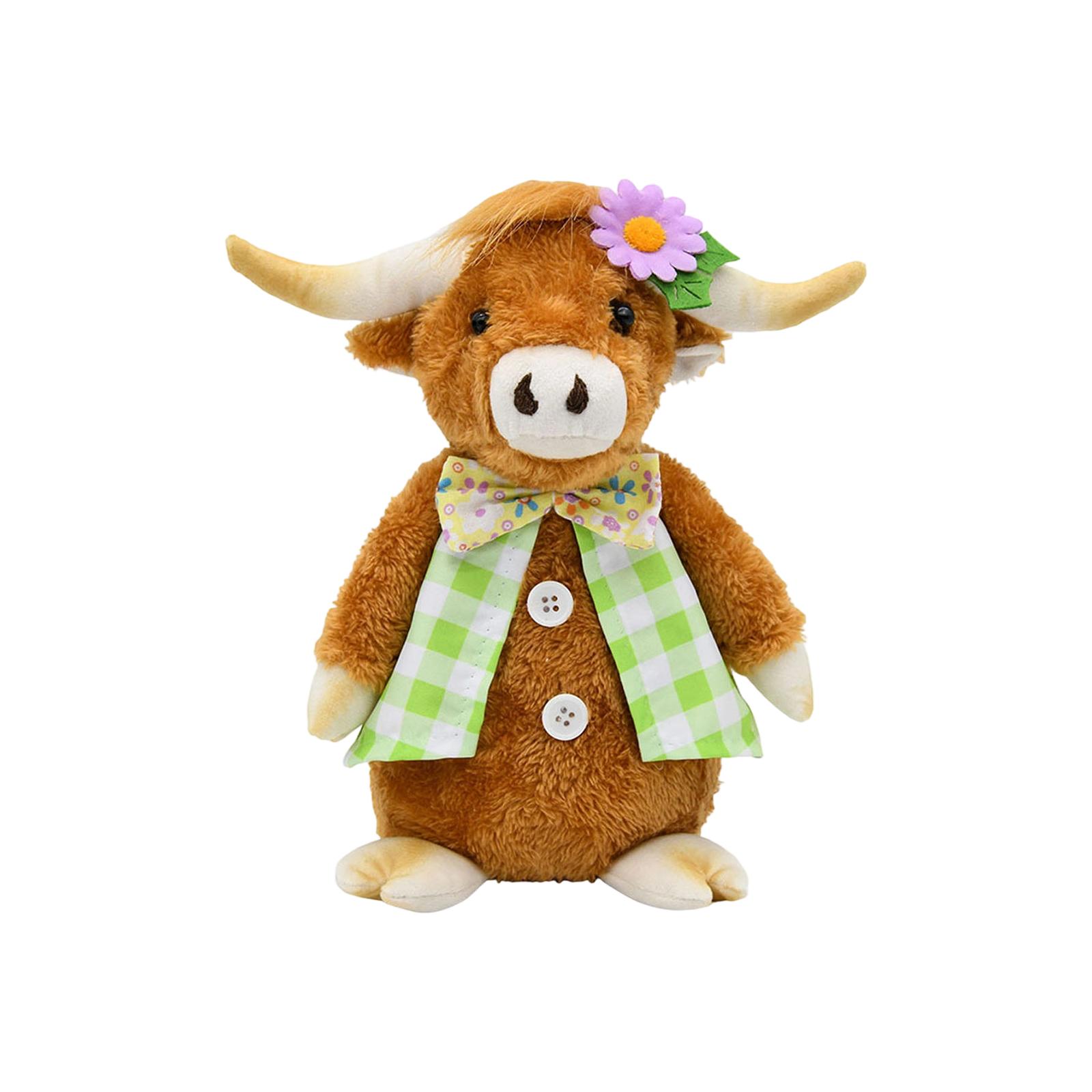 

Весенние декоративные плюшевые куклы-коровки, парные аксессуары, куклы One Size