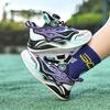 Boys' Sports Shoes 2025 Spring and Autumn New Mesh Breathable Children's Casual Shoes Boys Lightweight Children's Basketball Shoes