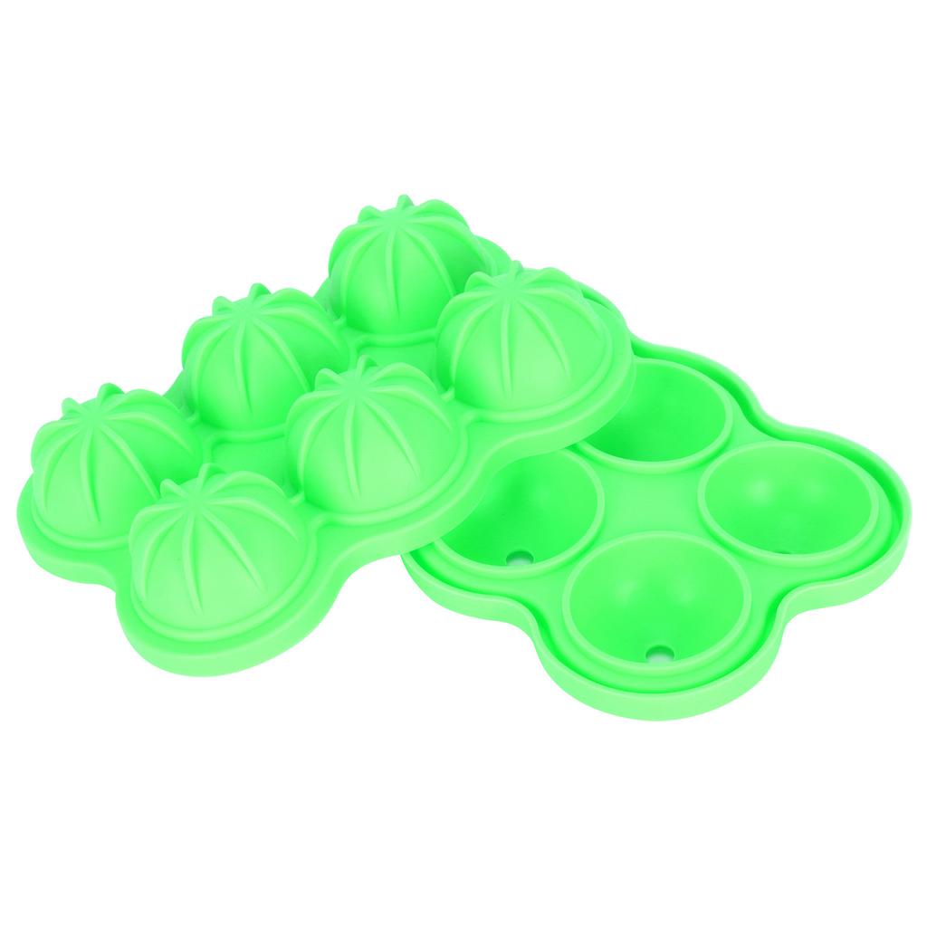 6 Fächer Eiswürfelform Wiederverwendbare Silikon Eiswürfelform Tablett für Heimküche Bar Nutzung