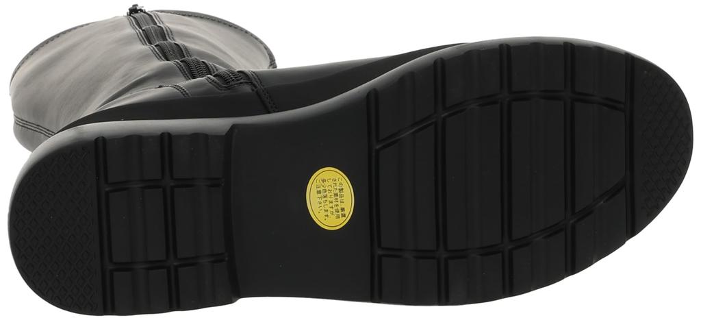 Chunky Sole Side Zip Long Boots 23209 BL [Enchanted]
