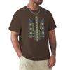 Ukrainian Trident in Vyshivanka style for Vyshyvanka day TShirt customs funnys for a boy Unisexs tshirt