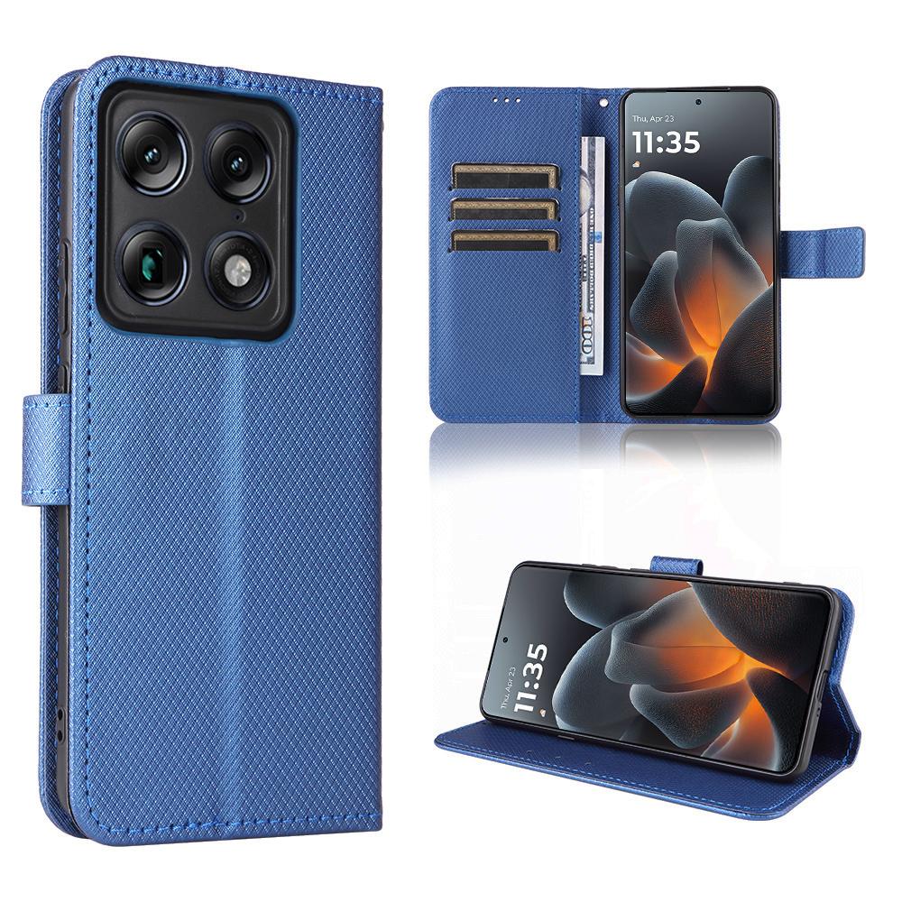 Flip Cover Compatible for Motorola Signature PU Leather Phone Case Full-Body Protection with [RFID Blocking]