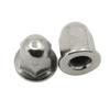 Alpha Rider 4pcs M8 8mm P1.25 Dome Bolt Nut with Flange Long Bag Nut
