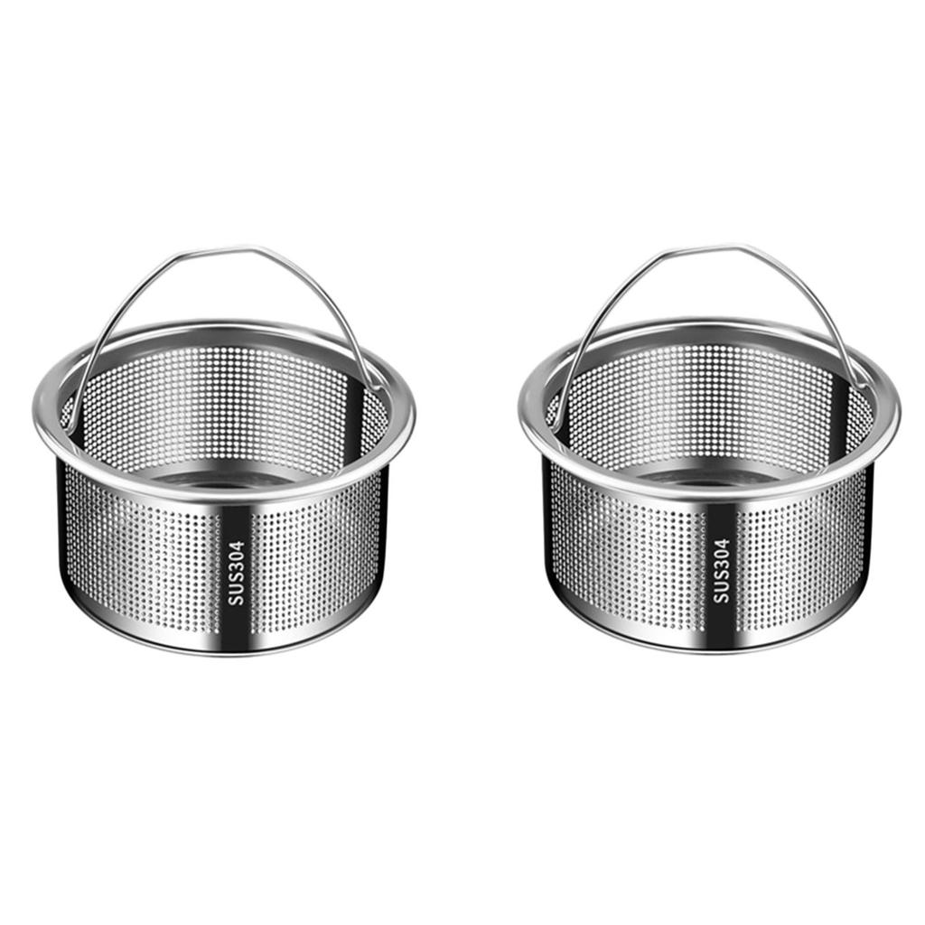 High Quality Brand New Drain Strainer Leakage Stainless Steel Funnel Filter Portable Replacement Sink Drain Tools
