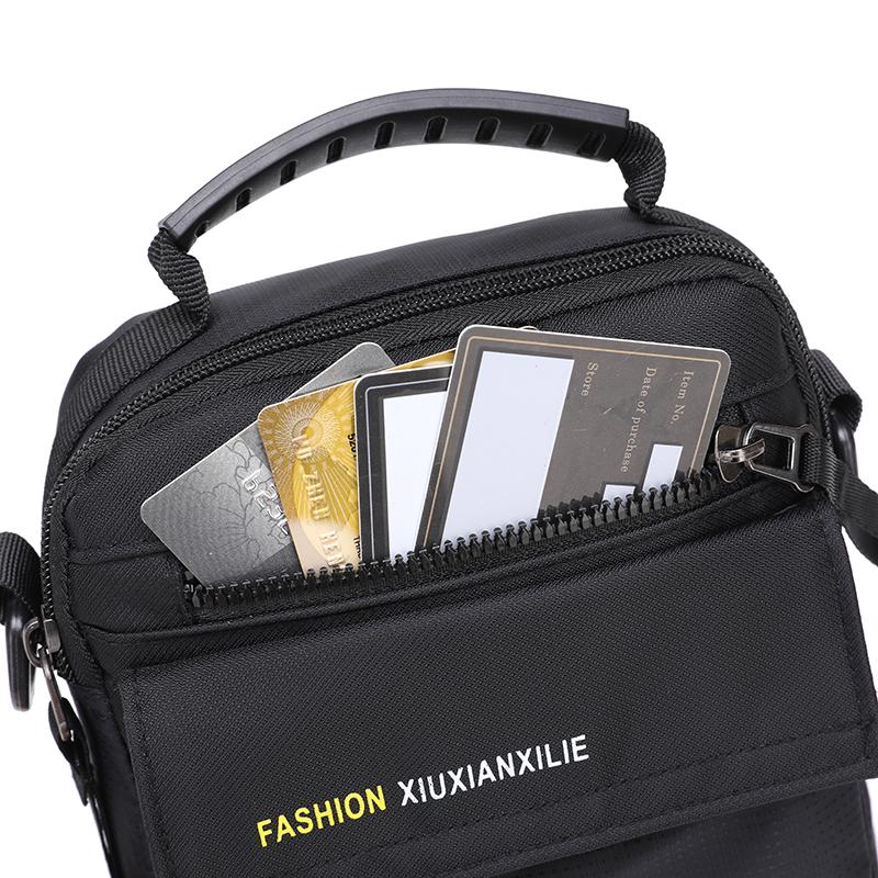 2024 neue Schulter Messenger Bag Casual Herrentasche tragbare Aktentasche Nylon wasserdichte Outdoor-Tasche Mann Messenger Bags Handtaschen