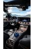 Dolphin Solar Car Air Freshener: Rotating Long-Lasting Perfume Ornament