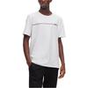 HUGO BOSS T-Shirts Men's White Crew Neck Moderate Straight Fit 50485730-100