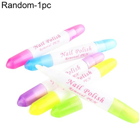 

6 г ручка для стирания ногтей съемная головка для очистки лака для ногтей пластиковая ручка-корректор для маникюра