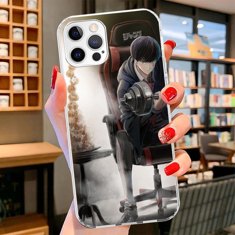 

Mashle Magic And Muscles Cover Phone Case For iPhone 16 17 Air 15 14 Pro Max 16E Phone Case 13 Mini 12 11 7 SE 8 Print Pattern F iPhone 13 Mini