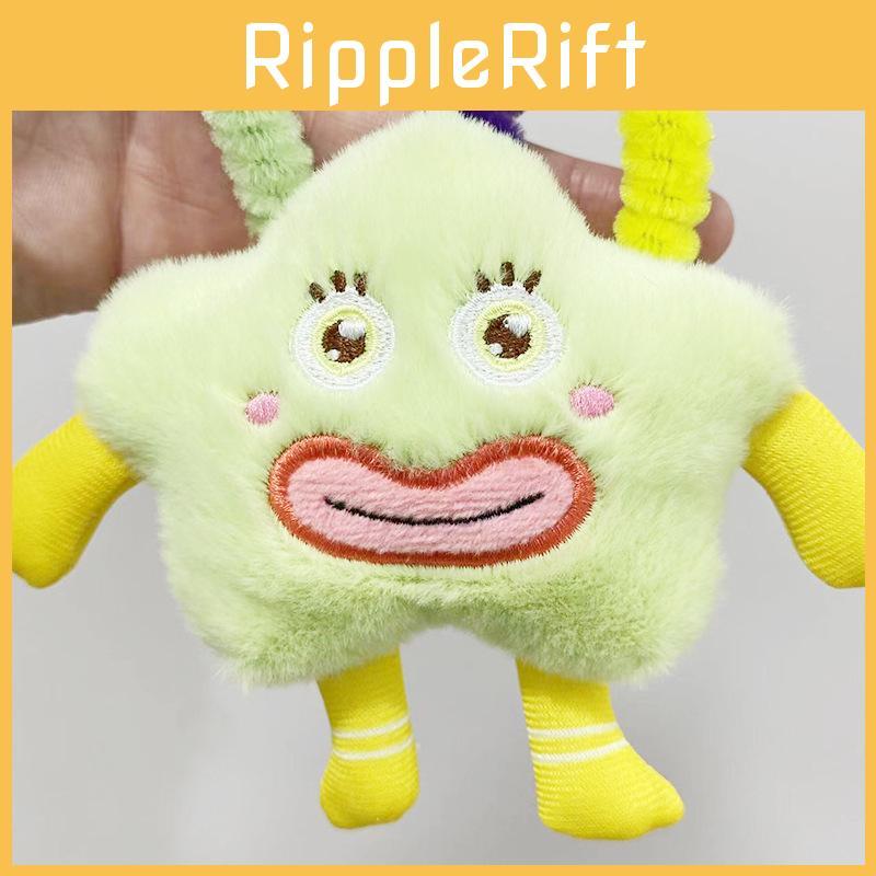 Delightful Plush Hanging Doll Keychain Soft Pp Cotton Filled Cute Creature Style