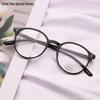 Customized Prescription Blue Light Blocking TR90 Oval Glasses for Women with Small Faces