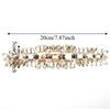 2pcs Close Chain Rhinestone Chain Trim Rhinestones Trims Sparkly Rhinestone Applique  Clothing DIY