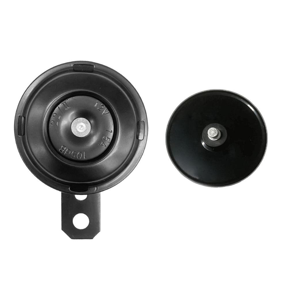 Vodotěsný elektrický klakson na kolo Elektronický hlasitý zvonek Trubka 12V 24V 60V Cívky z čisté mědi Obecný železný zvonek na motocykl/skútr