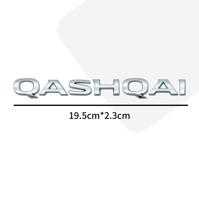 

Car Decor 3D ABS Plastic Silver/Black Letter Logo Rear Trunk Tail Emblem Sticker Decoration Car Styling Accessories