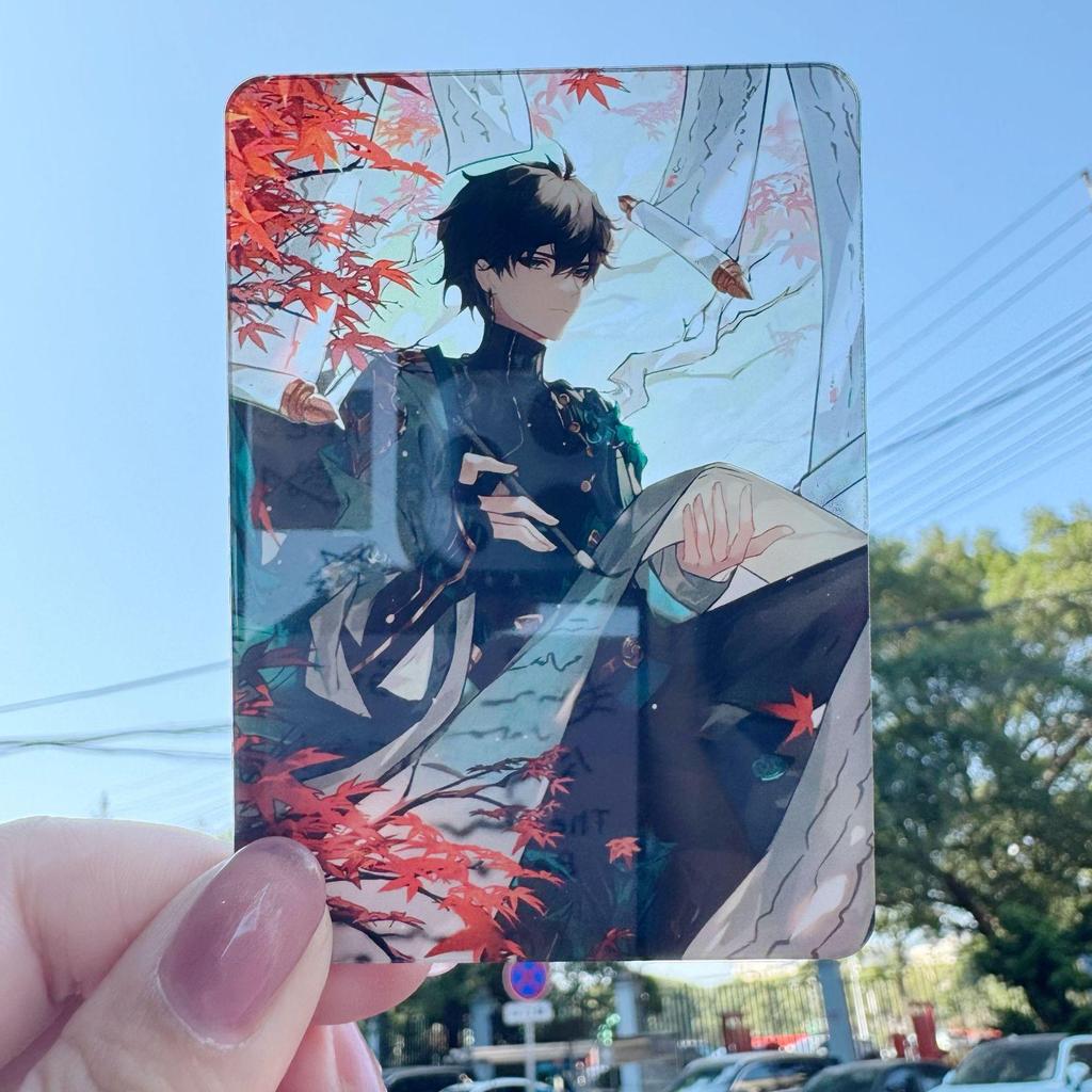 Honkai Star Rail 3-inch Firefly Aether Card - Mr. Aventurine Anime Convention Essential