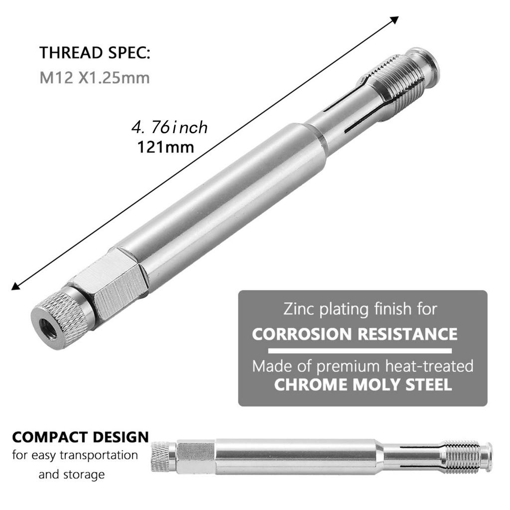 14mm Back Tap Spark Plug Thread Repair Tool Auto Accessories Easy Use Repairing Damaged Threads Professional High Performance