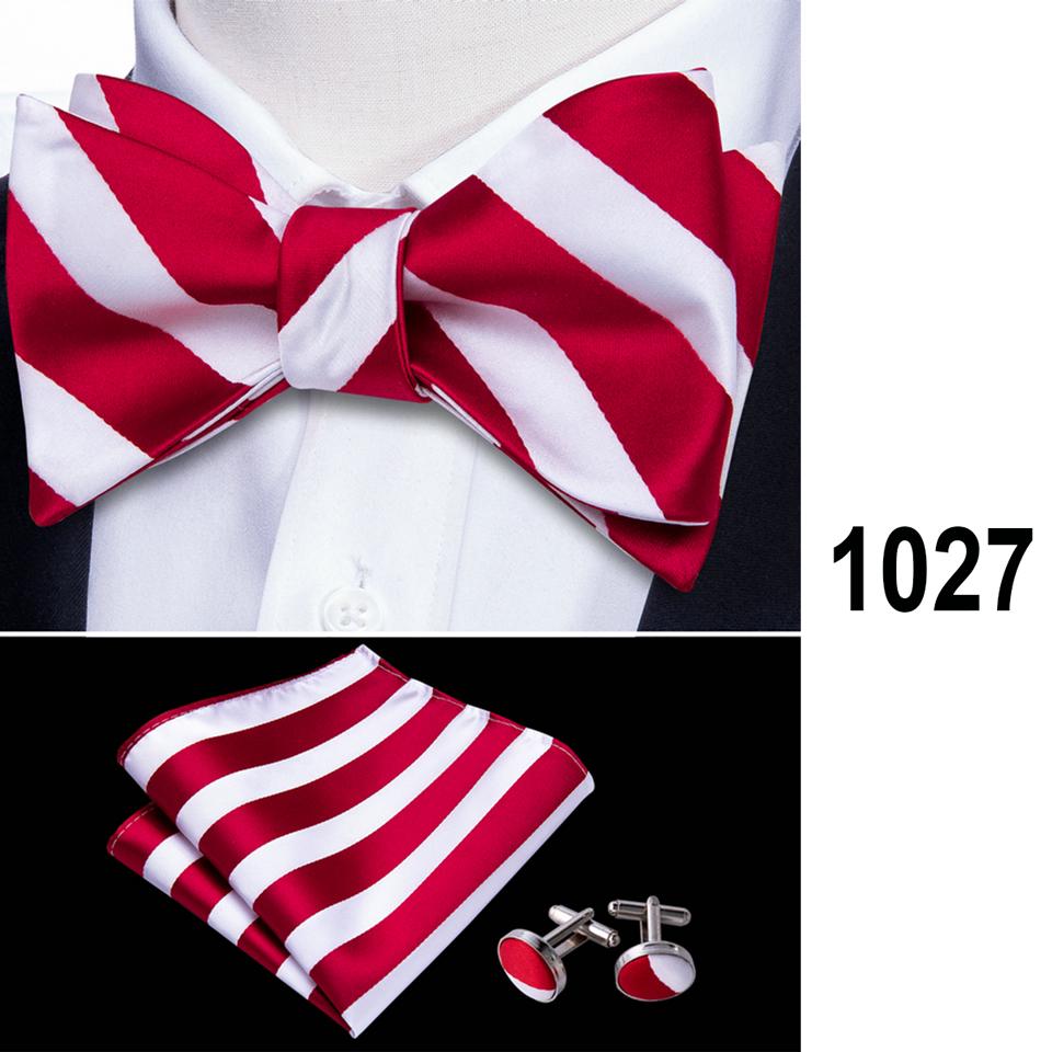 

Мужской галстук-бабочка Barry.Wang, карманные квадратные запонки, красный шелковый галстук-бабочка, свадебный деловой комплект для выпускного вечера LH-1027