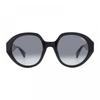Moschino Sunglasses Round Full Rim  Black Frame And Dark Grey Gradient Lens Mos126 S08079o Black