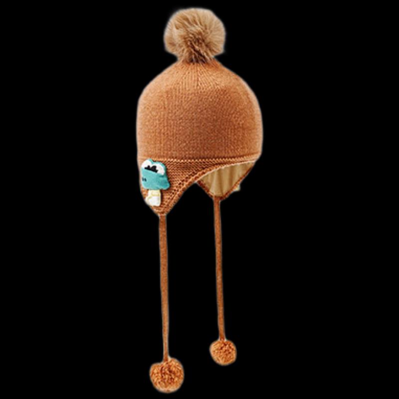 Lemonkid Baby Wool Knitted Earflap Hat