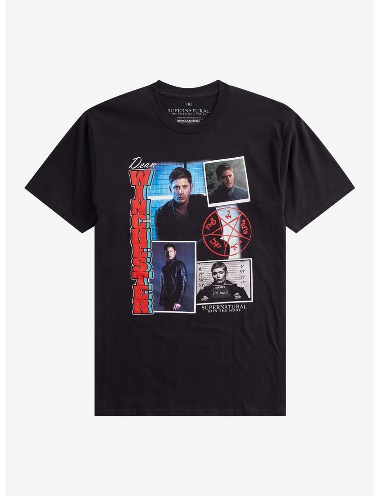 Supernatural Dean Winchester Collage TShirt Unisex T-Shirt M