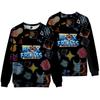 15 Farben Damen Herren BLOX Print Hoodies Rundhals Sweatshirts Mann Reise Pullover Männliches Oberteil Streetwear Outdoor Trainingsanzug