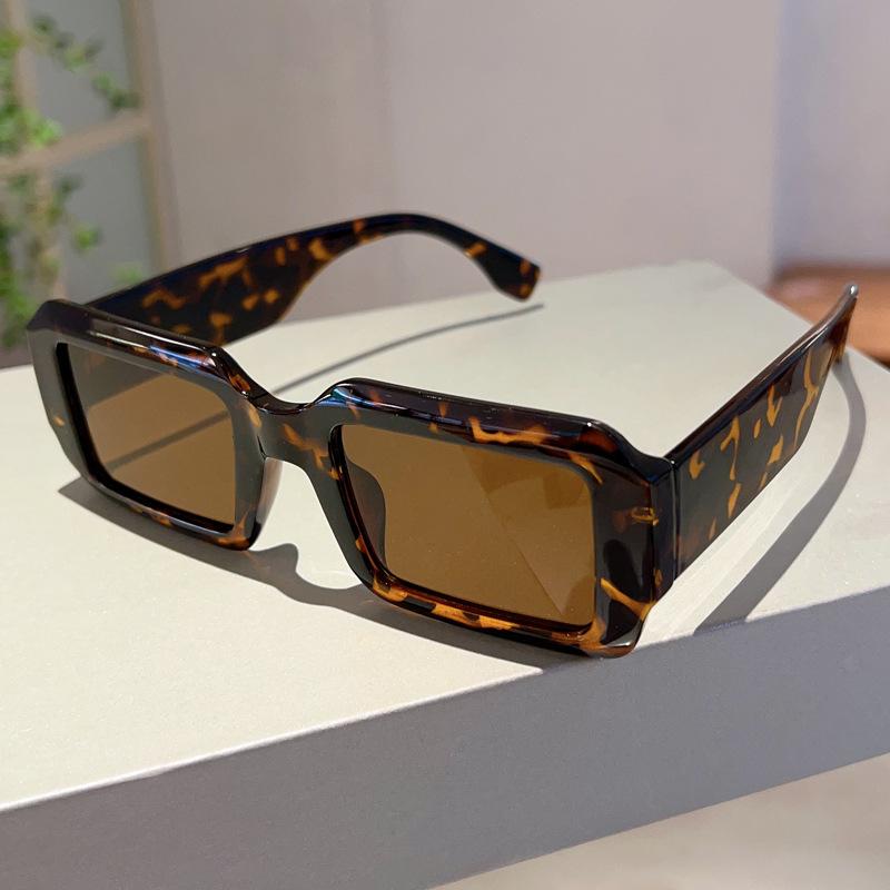 Vintage Rectangle Sunglasses Women Punk Small Frame Sun Glasses MenTrends Square Glasses UV400 Shades Fashion Eyewear