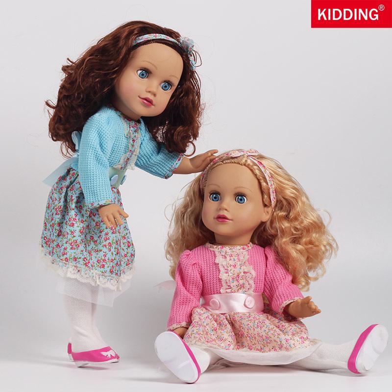 45cm Süße Vinylpuppe für Mädchen-Spielhaus