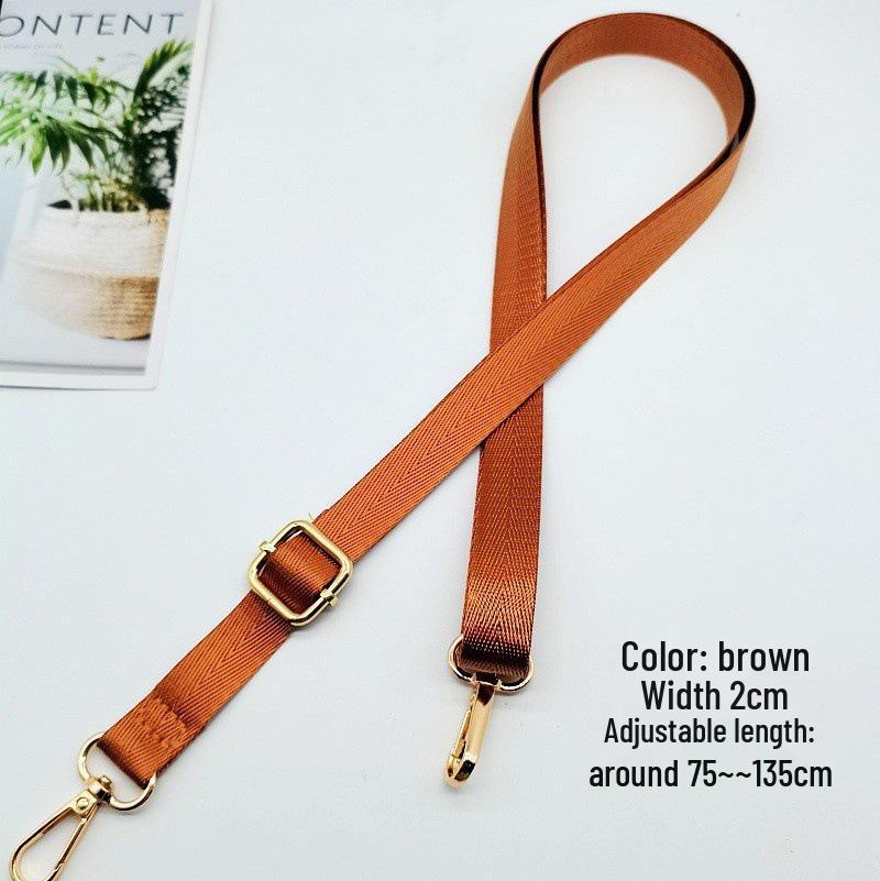Adjustable Solid Color Crossbody Bag Straps: Fashionable and Versatile Handbag Accessories.