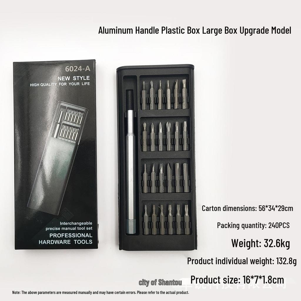 24-in-1 Precision Mobile & Clock Repair Screwdriver Set