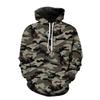 Felpa Mimetica Camo Stampa 3D Uomo Donna Streetwear Felpe Pullover Oversize Felpe con Cappuccio Uomo Top Abbigliamento