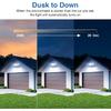 150W Motion Sensor Lights Outdoor for Outside, 15000LM LED Flood Lights Outdoor Wired Dusk to Dawn, Exterior Security Floodlight Fixture Waterproof