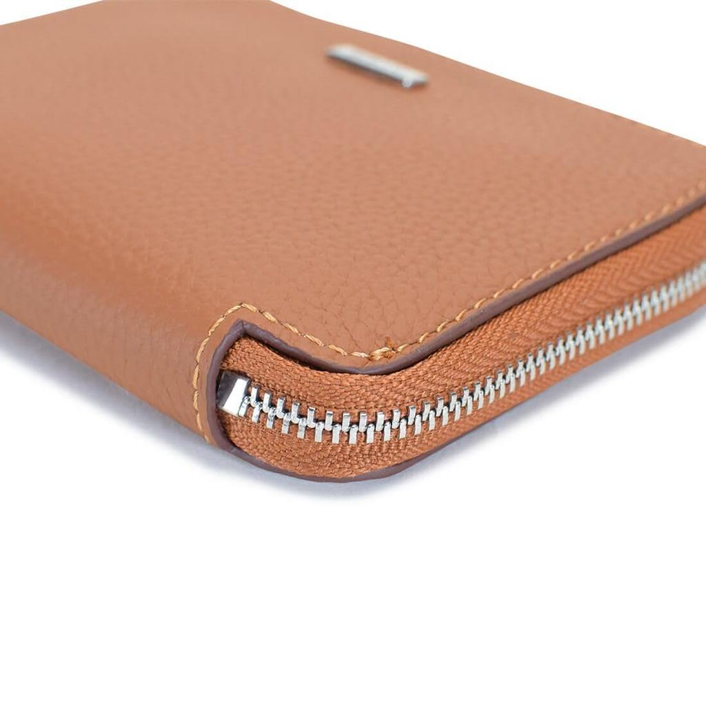 Barcos Shrink Leather One White Women's J-Fold Wallet, Size,